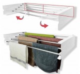 Ruhaszárító Falra szererhető 55 cm 1001-01S