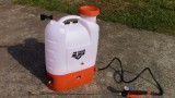 Ruris RS1800  akkumulátoros háti permetező 18 Liter 2-4 bar, jó minőség