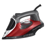 Russell Hobbs 25090-56 vasaló Száraz és gőzölős vasaló Kerámia talp 2600 W Fekete, Szürke, Vörös