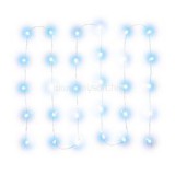 RXL 258 nano 30 LED/AA hideg fehér karácsonyi fényfüggöny (RETLUX_50002907)