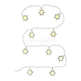 RXL 270 10 LED/2x AA/meleg fehér hatágú csillagok karácsonyi fényfüggöny (RETLUX_50002904)