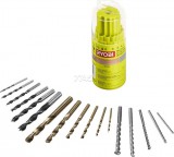 Ryobi 18 részes vegyes fúrószár szett RAK18DMIX