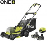 Ryobi 18V 40cm akkus fűnyíró szett szénkefe nélküli 2x4.0Ah akku+ töltő RY18LMX40C-240 EasyEdge