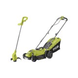 RYOBI 33 cm elektromos fűnyíró+ 25 cm szegélynyíró szett RLM3313ALT2925