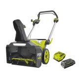 Ryobi 36V akkus szénkefe nélküli hómaró 53cm 1x5.0Ah WHISPER RY36STX53A-150 MAXPOWER