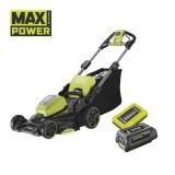 Ryobi 40cm 36 V MAX POWER akkus nagyteljesítményű fűnyíró RY36LM40A-140
