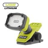 RYOBI csiptethető munkalámpa, SOLO, USB-C RLC4-0