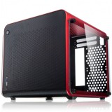 Raijintek METIS EVO TGS táp nélküli ablakos mini-ITX ház piros (0R20B00164) (0R20B00164) - Számítógépház