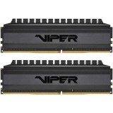 RAM Patriot DDR4 3000MHz 32GB (2x16GB) Viper 4 Blackout Dual Channel CL16 1,35V (PVB432G300C6K) - Memória