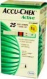 ROCHE ACCU-CHEK ACCU CHEK vércukor tesztcsík 25db