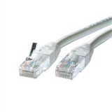 Roline Patch kábel UTP CAT.5e STP/FTP 1m (szürke) (21.15.0301)