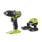 Ryobi 18V 54Nm akkus ütvefúró-csavarozó 2x2.0Ah RPD18BL-2C20S