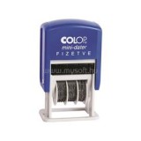 S 160/L FIZETVE feliratos bélyegző (COLOP_01111100)