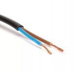 S-LIGHTLED MTL 2X0.75 lapos vezeték fekete