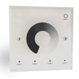 S-LIGHTLED SL-SK T1 LED dimmer távszabályzó fali fehér 2x5A