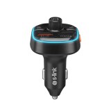 S-Link FM Transmitter - SL-BT240 Bluetooth (BT5.0.; Dual USB, MicroSD; 3A USB gyorstöltő, LED kijelző)