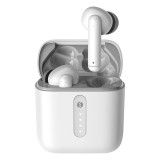 S-link fülhallgató vezeték nélküli - truepods white (bluetooth v5.3, ipx4, type-c, mikrofon, fehér) 37213