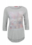 S.OLIVER "AUTUMN HAZE" 3/4 újju Női póló melírszürke