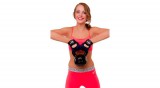S-Sport Füles súlyzó, fém - Kettlebell, 4 kg