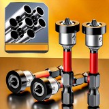 S2 acél mágneses hegyű csavarhúzó bitkészlet korlátozó gallérral