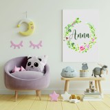 SA Egyedi névre szóló fali vászonkép - Virágzó tavasz