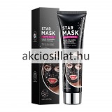 Sadoer Star Mask Clear Collagen Active Charcoal Kollagénes Faszenes Arcmaszk 100g