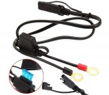 SAE akkumulátor kivezetés, gyors csatlakozó akkumulátor töltőhöz, akkumulátor sarura SAE-M8-10A