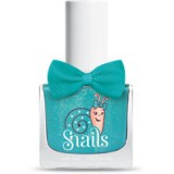 Safe Nails Snails körömlakk, 10,5ml - Splash lagoon - türkíz, vegyszermentes, természetes