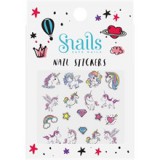 Safe Nails Snails Unikornis öntapadós köröm matrica, vegyszermentes, természetes