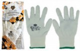 Safety Mv Kft. Kesztyű Safety First ujjbegy mártott FEHÉR "L" (12 pár/karton)