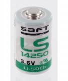 SAFT lithium elem típus LS14250 - 1/2AA 3,6V 1,2Ah (Li-SOCl2)