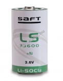 SAFT lithium elem típus LS33600 - D 3,6V 17Ah (Li-SOCl2)