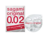 Sagami Original 0,02 - óvszer - 55mm (3db)