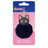 Sailor Moon-Luna plüss kulcstartó