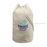 SAILOR Pamut tornazsák, tengerészzsák, 45 x Ø25 cm