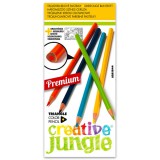 SAKOTA Creative Jungle 12 darabos háromszögletű színes ceruza készlet