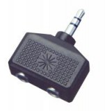 SAL audio átalakító 3,5 mm sztereó dugó-2 x 3,5 mm sztereó alj (AC 16)