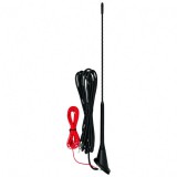 SAL Autóantenna erősítővel, tetőre, 40cm, fix