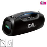 SAL BT9000 Hordozható Bluetooth hangszóró 100W - Fekete (BT9000)