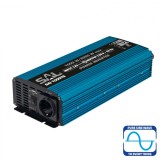 SAL tiszta szinuszos feszültségátalakító, 500 W, inverter, 2,1 A USB gyorstöltő, gyermekzár
