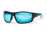Salmo Black Glasses Grey Ice Blue Lens Polarized Sunglasses - napszemüveg (QSN001)