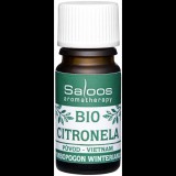 Saloos 100% BIO természetes illóolaj - Citromfű 5 ml (8594031322825)