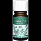 Saloos 100% Bio természetes illóolaj Eucalyptus Citriodora 5 ml (8594031322856)
