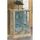 Saltarelli Amalfi Day 2-ajtós vitrines kisszekrény - bézs