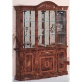 Saltarelli Amalfi Day 3-üvegajtós tálalószekrény - dió