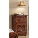 Saltarelli Amalfi éjjeliszekrény 3 fiókkal - dió