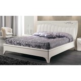 Saltarelli Diadema franciaágy keret, kárpitozott fejvéggel, Swarovski kristályokkal