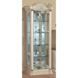 Saltarelli Florence Day 1-ajtós vitrines szekrény - bézs