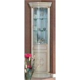 Saltarelli Florence Day sarok vitrines szekrény - bézs