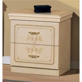 Saltarelli Florence éjjeliszekrény 2 fiókkal - bézs